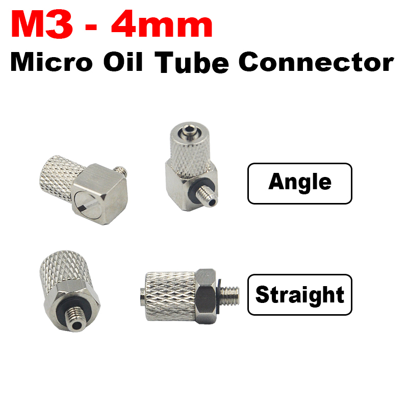 Rc Hydraulic Excavator 1/14 Metal - 4PCS M3-4mm Connector For Hydraulic Oil