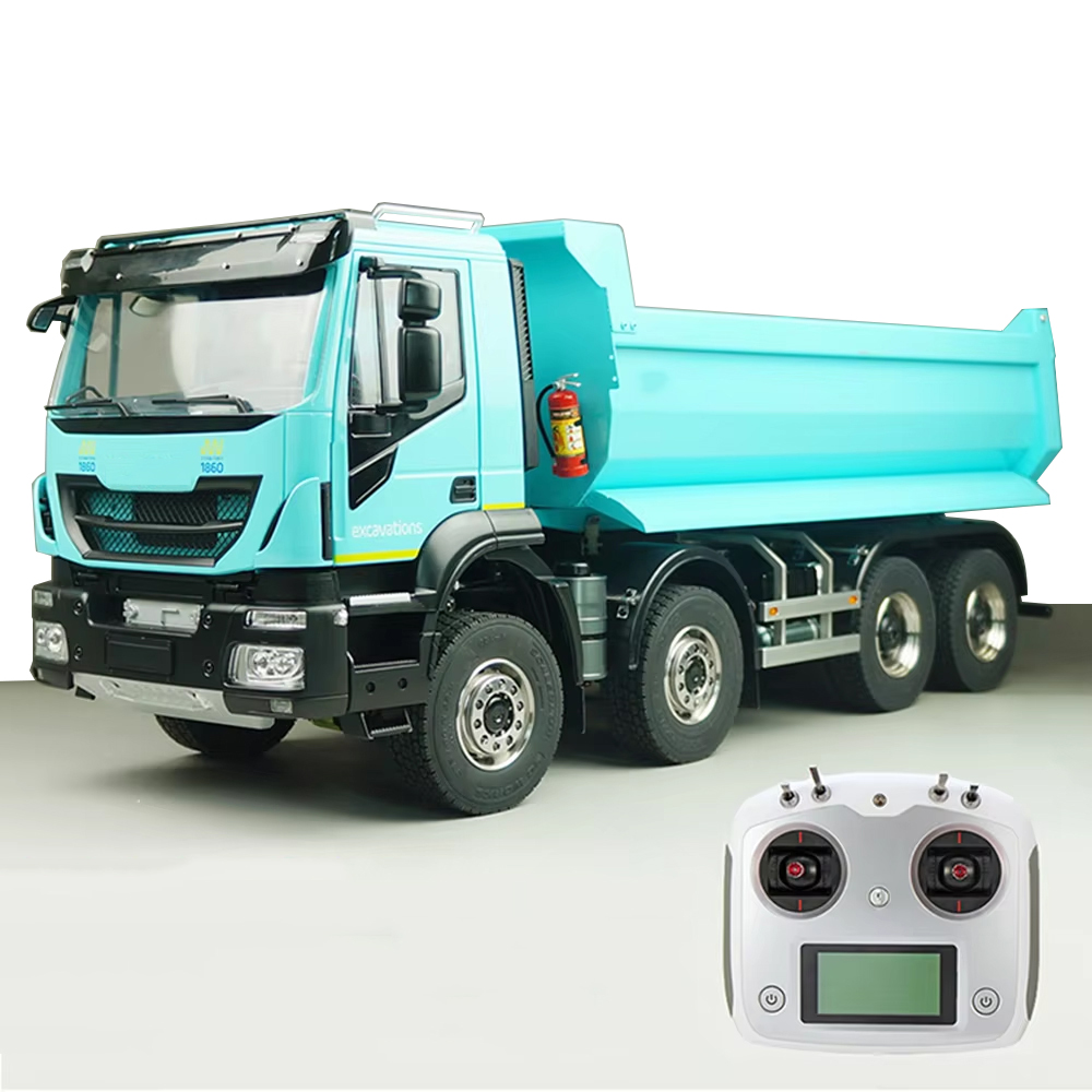 Rc Hydraulic Dump Truck 8X8 Metal - 8x8 RC Truck 1/14 Scale Hydraulic