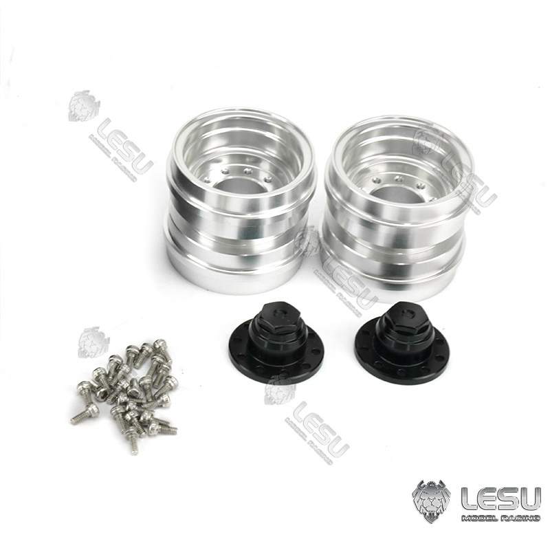 Rc Hydraulic Wheel Loader 1/14 - RC 1/14 W-2057 Metal LESU Aluminum