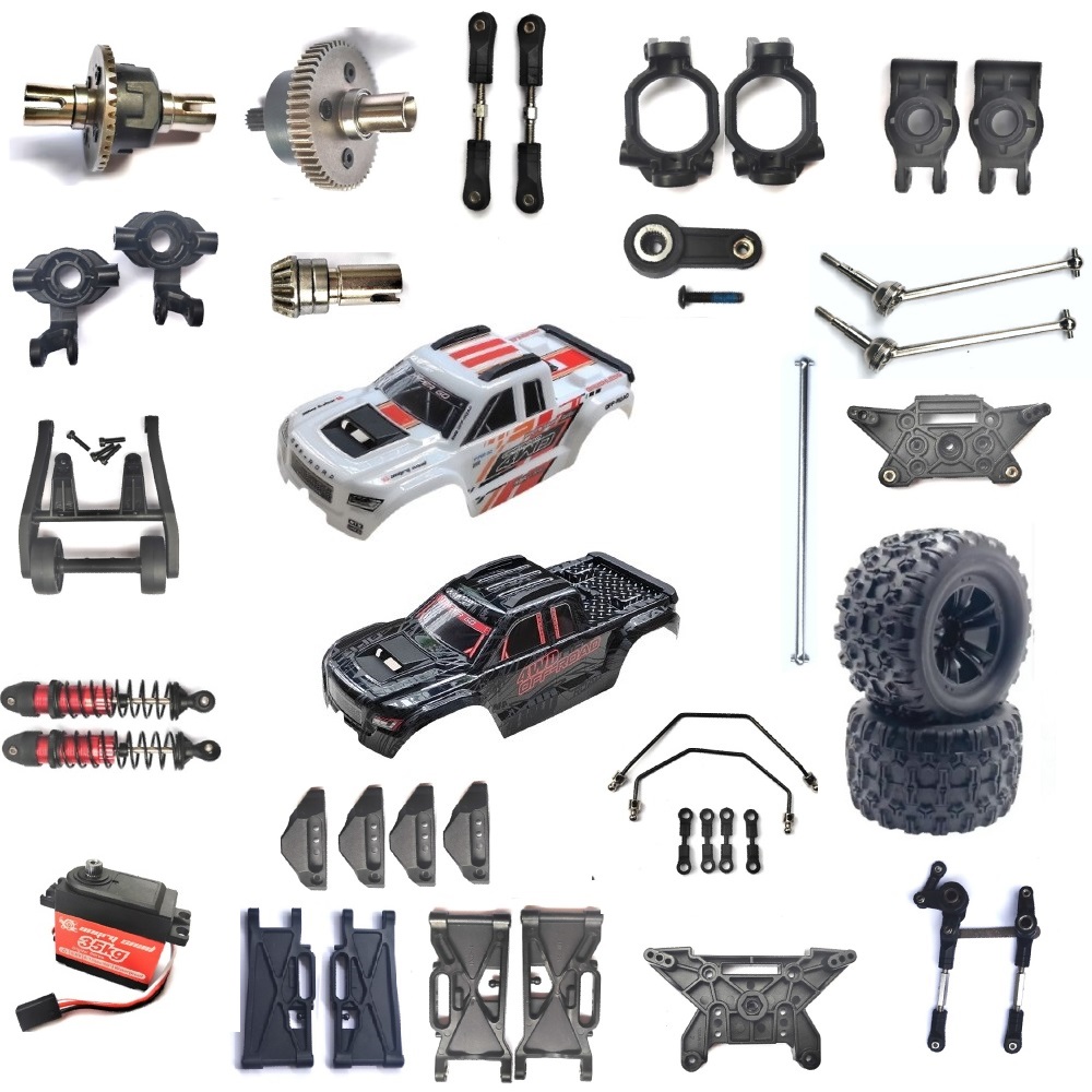 Rc Hydraulic Wheel Loader 1/14 - MJX Hyper Go10208 1/10 R/C cars
