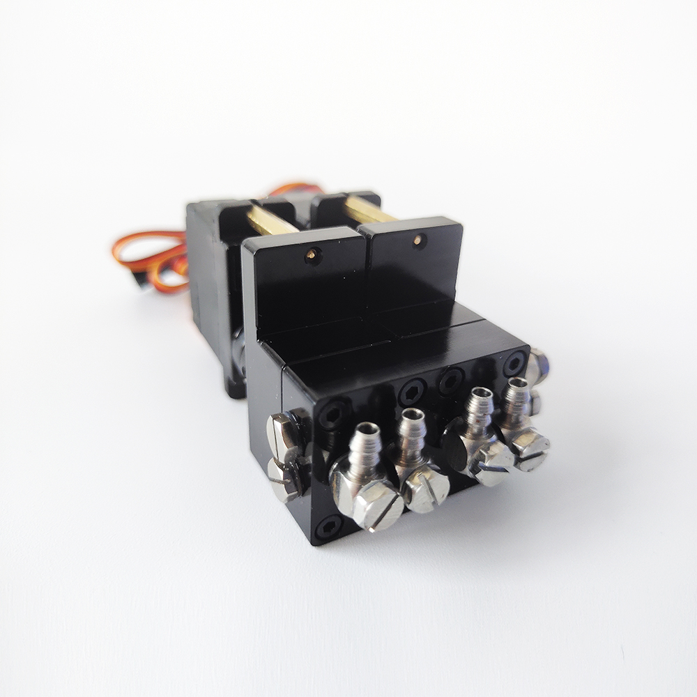 Rc Hydraulic Excavator 1/14 Metal - Mini Hydraulic 1/2/3/4/5/6/7 CH Directional Valve