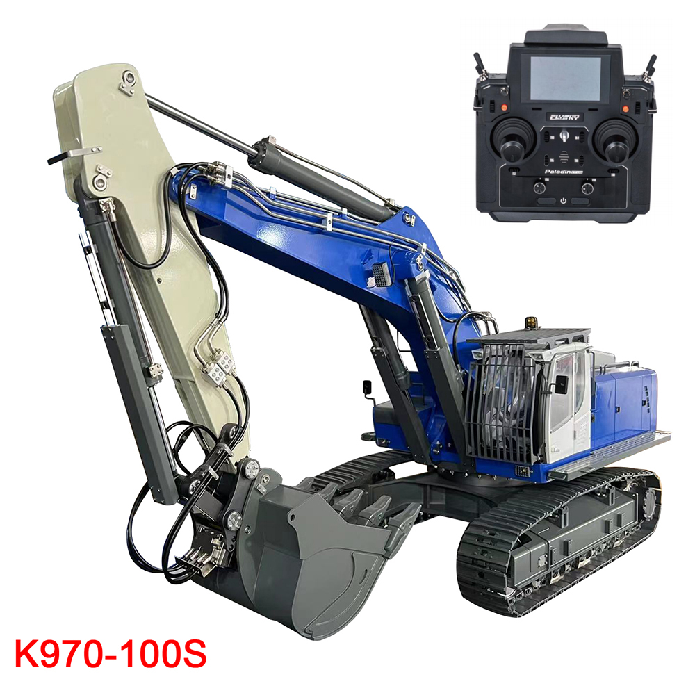 Rc Hydraulic Excavator 1/14 Metal - New 1/14 Hydraulic RC Metal Excavator