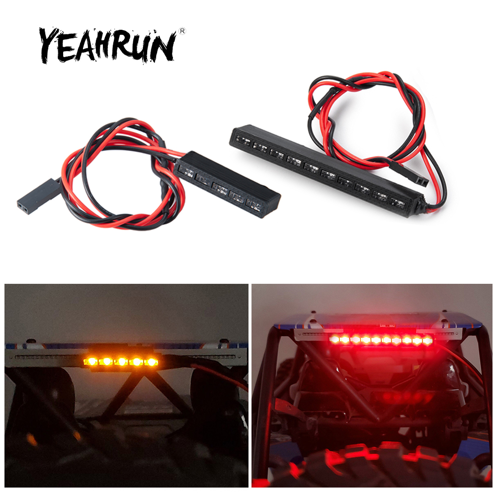 Rc Hydraulic Pump Brushless Motor - YEAHRUN Red/Yellow 32/65mm Light Lamp Bar