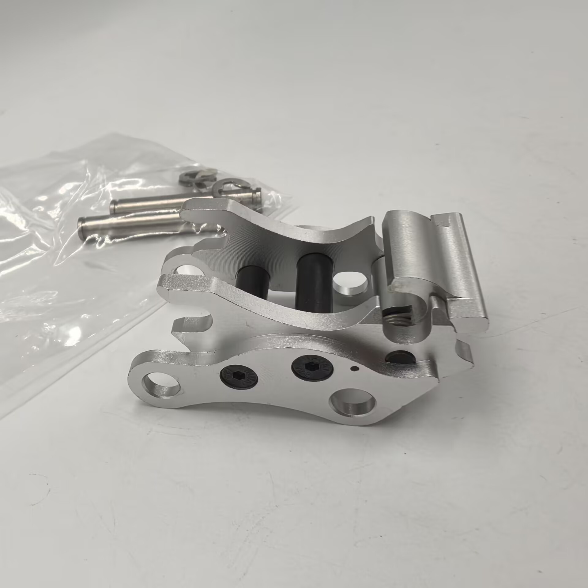 Rc Hydraulic Quick Coupler Bucket - Double E EC160E Metal Quick Hitch