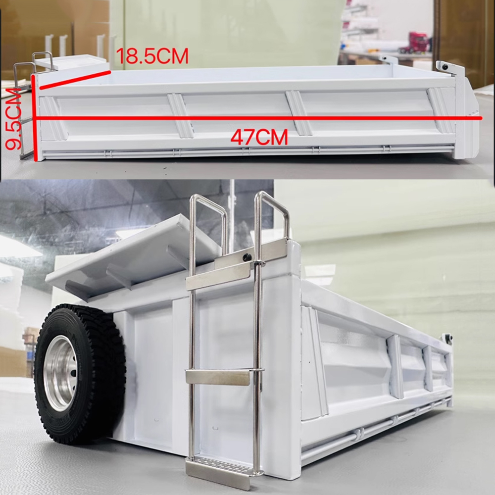 Rc Hydraulic Dump Truck 8X8 Metal - RC Dump Truck Body 1/14 8x8