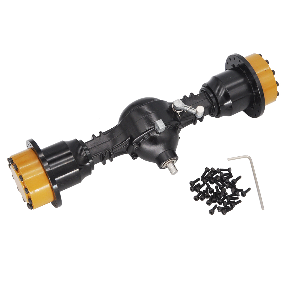 Rc Hydraulic Wheel Loader 1/14 - RC Loader Metal Front Axle Rear