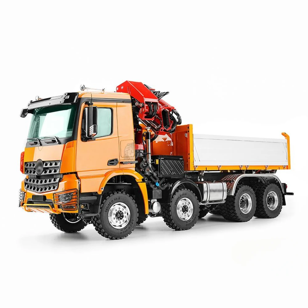 RC Truck 1/14 8x8 Remote Contr - Rc Hydraulic Dump Truck 8X8 Metal ulasan dan harga