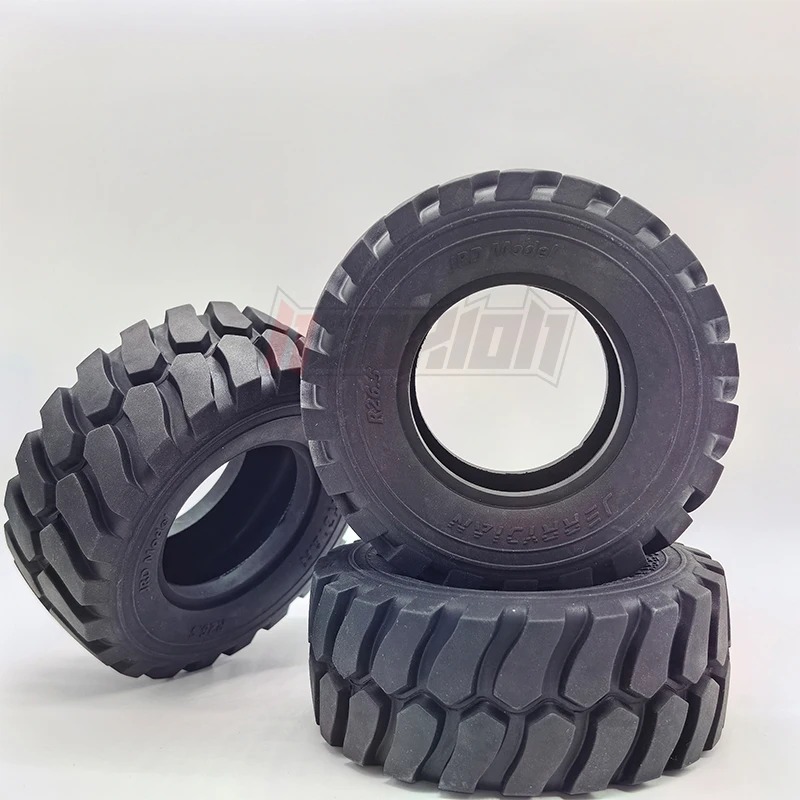 Jerrydian Rubber Tyres 45mm Di - Rc Hydraulic Wheel Loader 1/14 ulasan dan harga