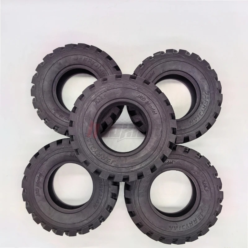 Jerrydian Rubber Tyres 45mm Di - Rc Hydraulic Wheel Loader 1/14 ulasan dan harga