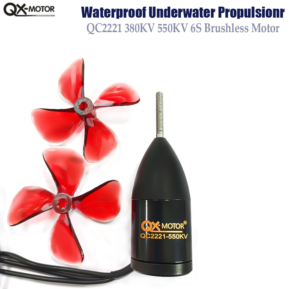 QX-MOTOR Waterproof QC2221 Und - Rc Hydraulic Pump Brushless Motor ulasan dan harga