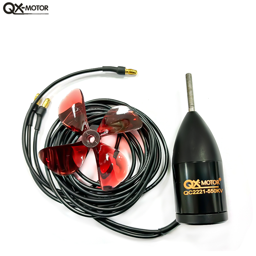 QX-MOTOR Waterproof QC2221 Und - Rc Hydraulic Pump Brushless Motor ulasan dan harga
